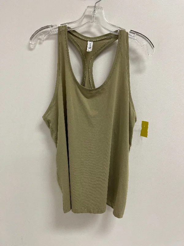 Athletic Tank Top By All In Motion In Green, Size: L