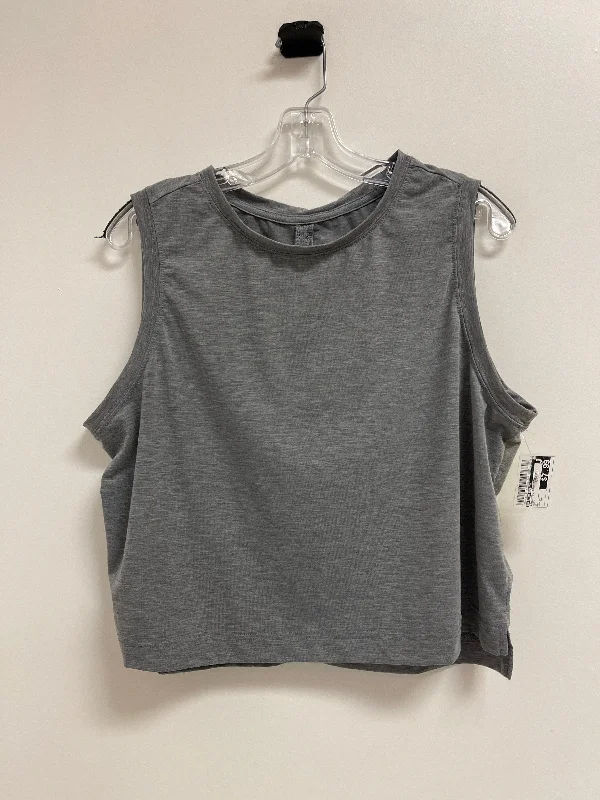 Athletic Tank Top By All In Motion In Grey, Size: Xl