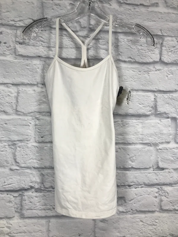 Athletic Tank Top By Lululemon In Cream, Size: S