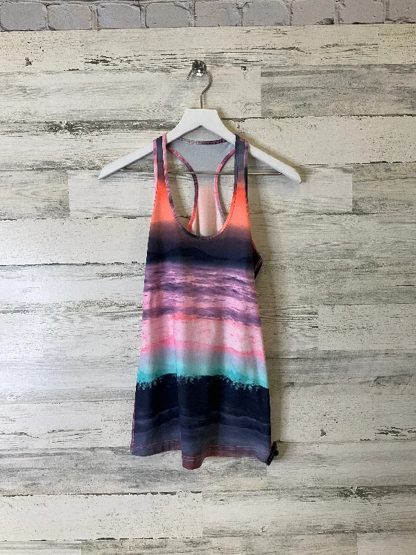 Athletic Tank Top By Lululemon In Multi-colored, Size: 6