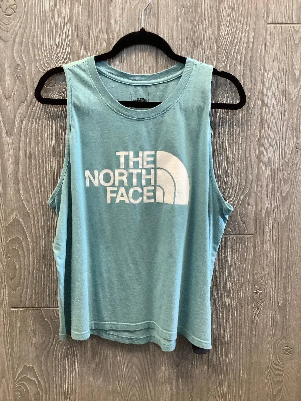 Athletic Tank Top By The North Face In Blue, Size: Xl