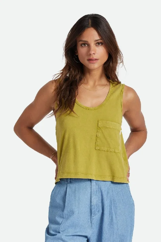 Carefree Pocket Tank - Moss