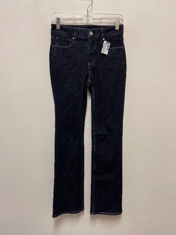 Jeans Boot Cut By White House Black Market In Blue Denim, Size: 2