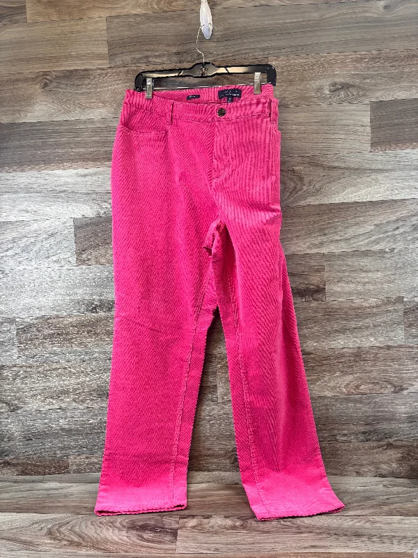 Pants Corduroy By Talbots In Pink, Size: 18