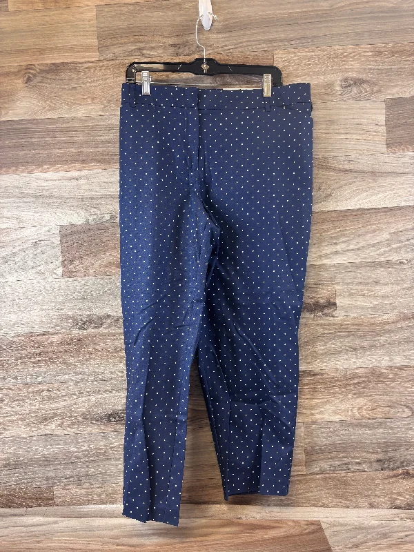 Pants Other By Liz Claiborne In Blue & White, Size: 18