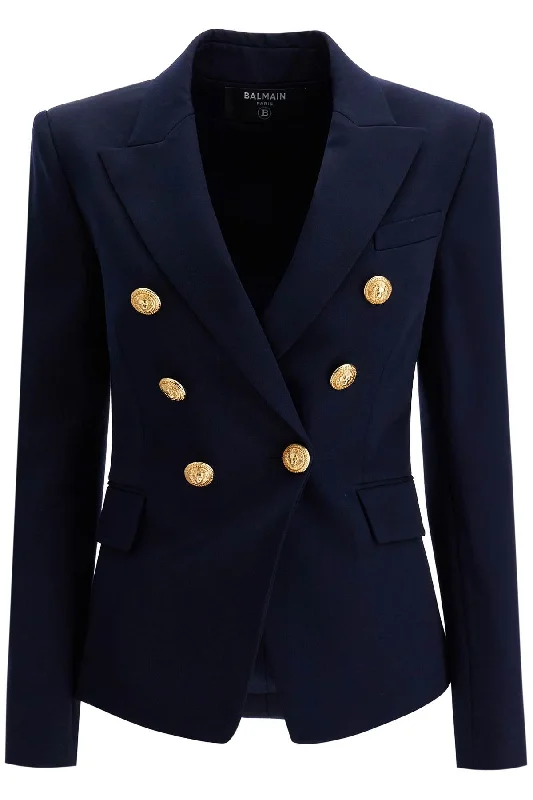 BALMAIN "6-button grain de poudre jacket