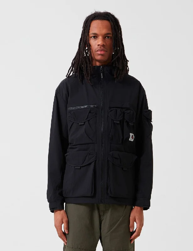 Carhartt-WIP Hayes Hooded Jacket - Black