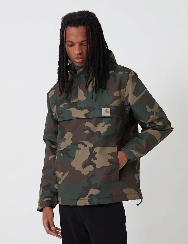 Carhartt-WIP Nimbus Pullover Jacket (Fleece Lined) - Camo Laurel