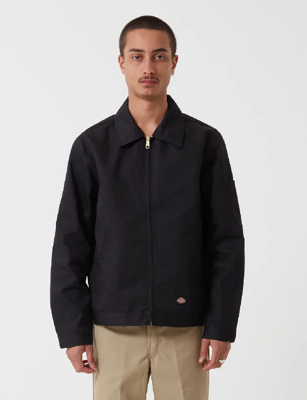 Dickies Unlined Eisenhower Jacket - Black