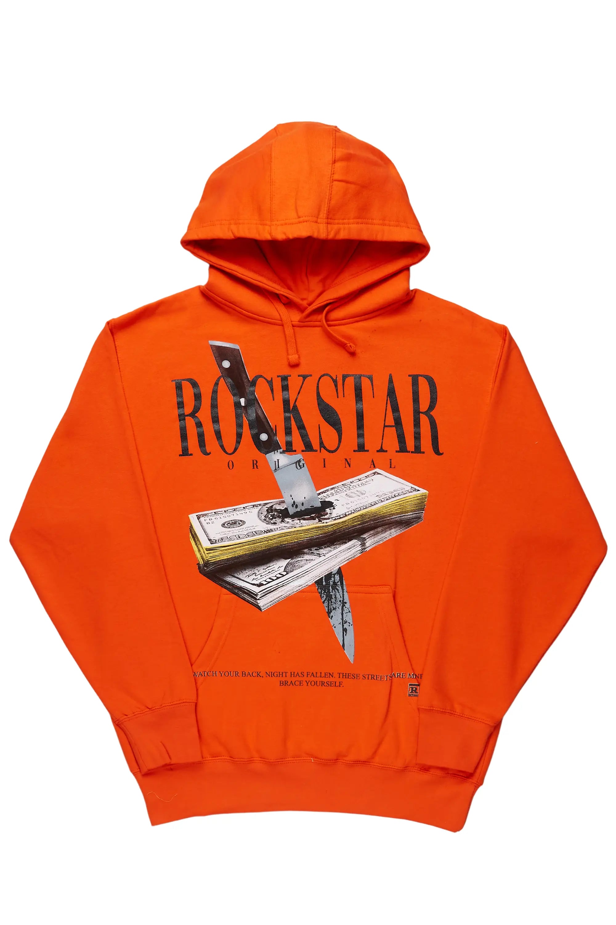 Sheridan Orange Oversized Hoodie