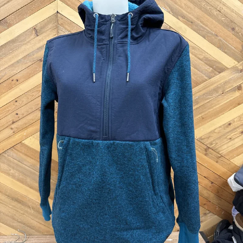 The North Face - Women's 1/2-Zip Fleece Jacket - MSRP comp $190: Navy / Blue / Black-women-LG