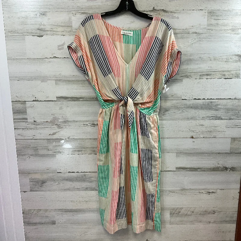 Dress Casual Midi By Lou And Grey In Cream, Size: Xs