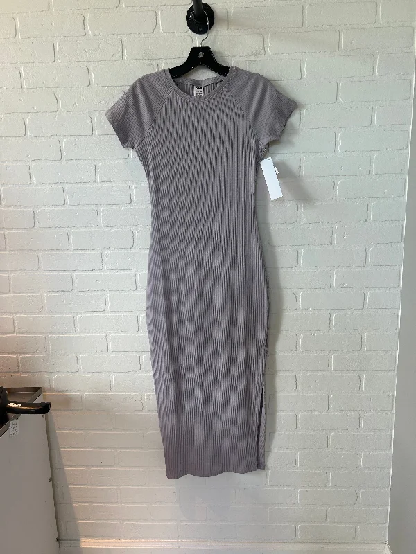 Dress Casual Midi By Pink In Purple, Size: S