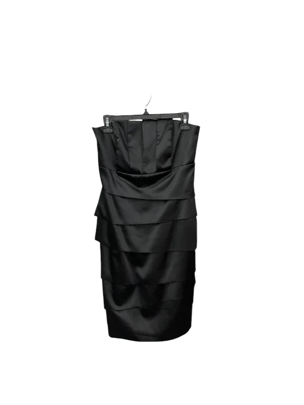 Dress Party Midi By White House Black Market In Black, Size: 6