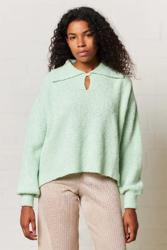 Jessie Sweater Bouclé Mint